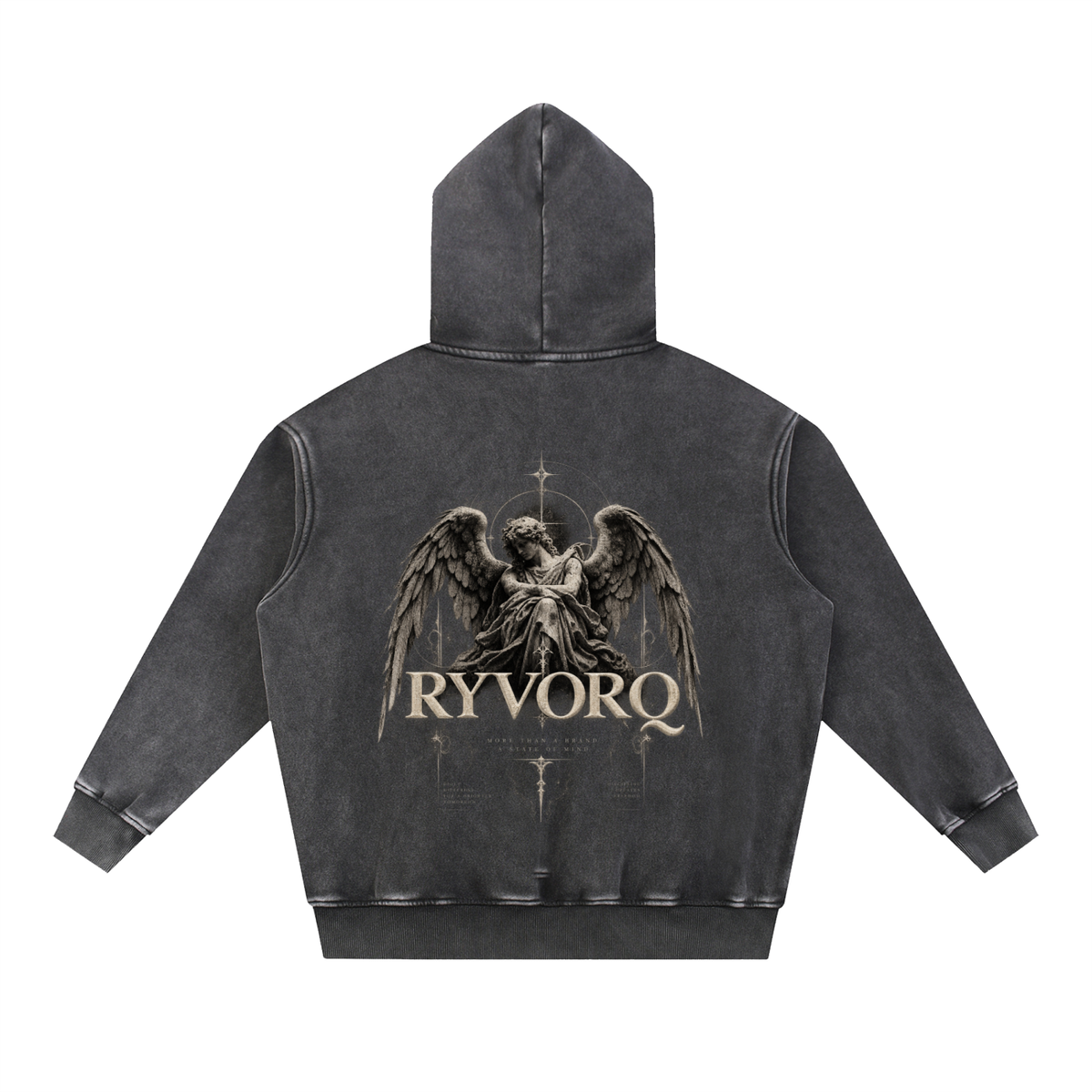 RYVORQ Fallen Angel Oversized Hoodie